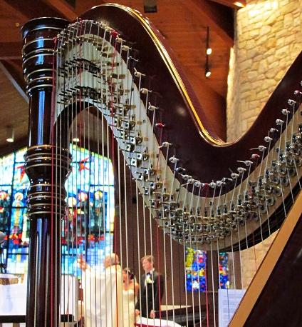 Harp at St. Ann's Catholic Church, Lawrenceville, NJ - Wedding Musicians